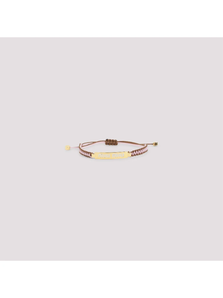 Miu Miu Cord Bracelet