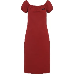 Miu Miu Cotton Midi Dress