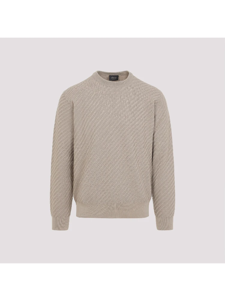 Brioni Cotton and Silk Pullover