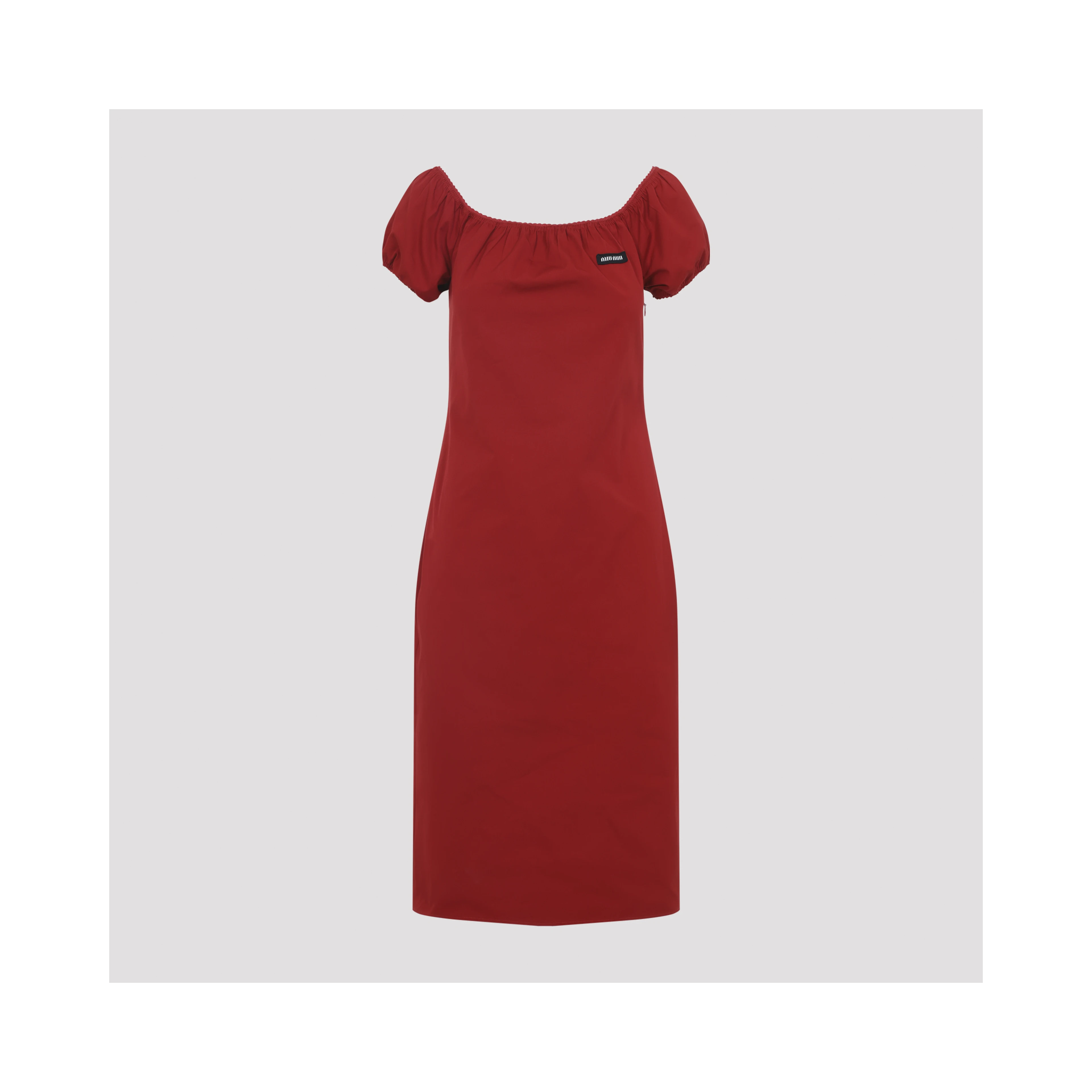 Miu Miu Cotton Midi Dress