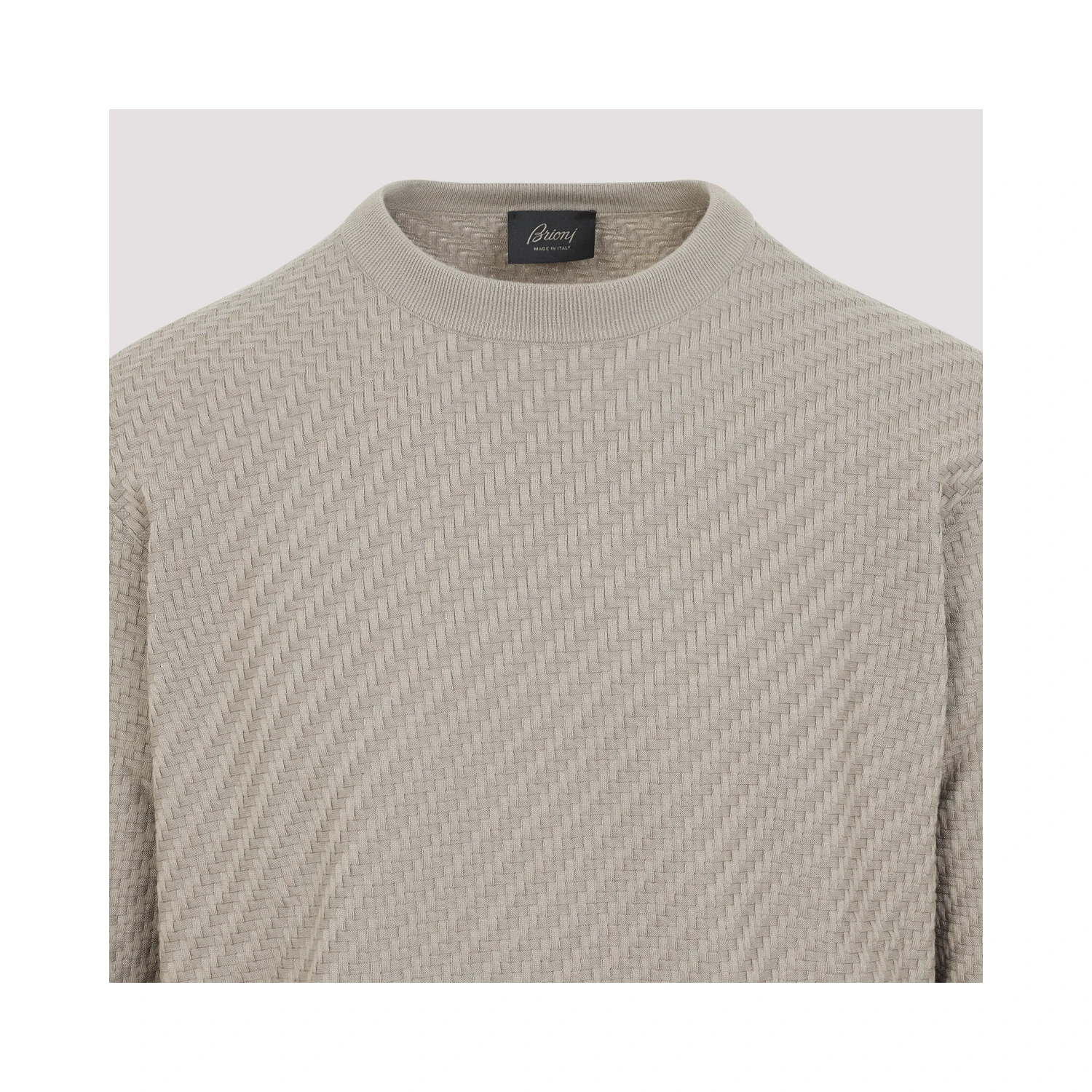 Brioni Cotton and Silk Pullover