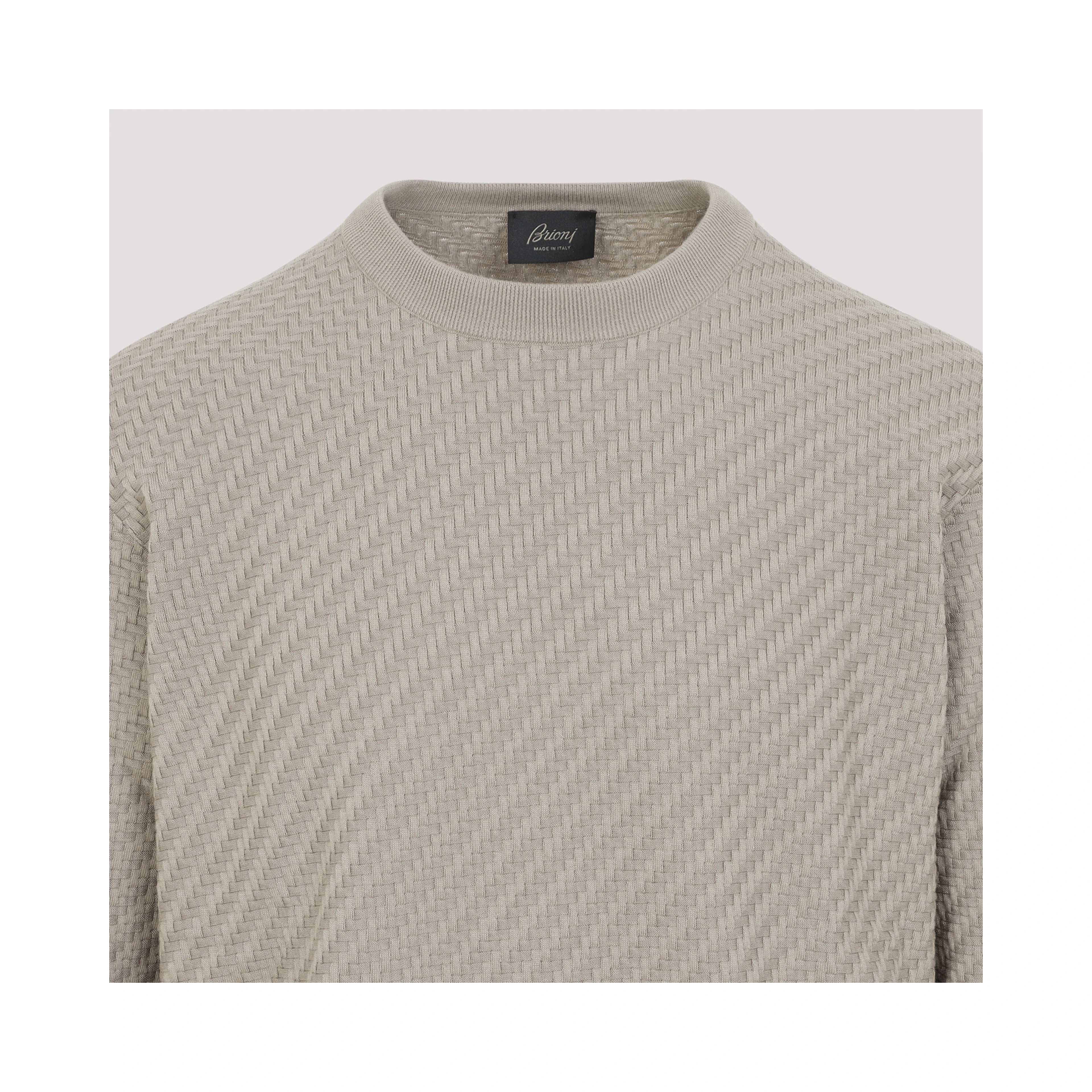 Brioni Cotton and Silk Pullover