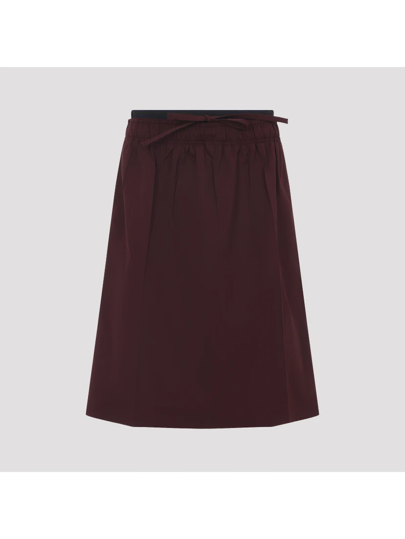 Prada Polyester Midi Skirt