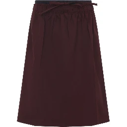 Prada Polyester Midi Skirt