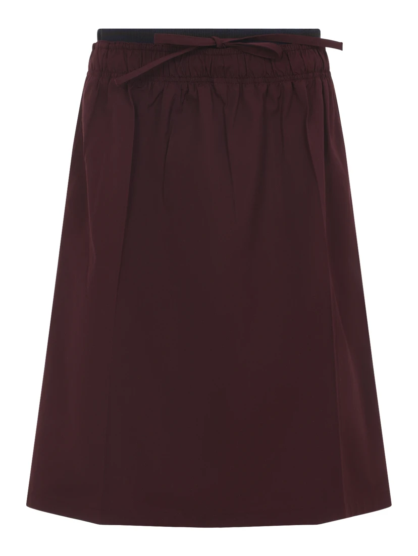 Prada Polyester Midi Skirt