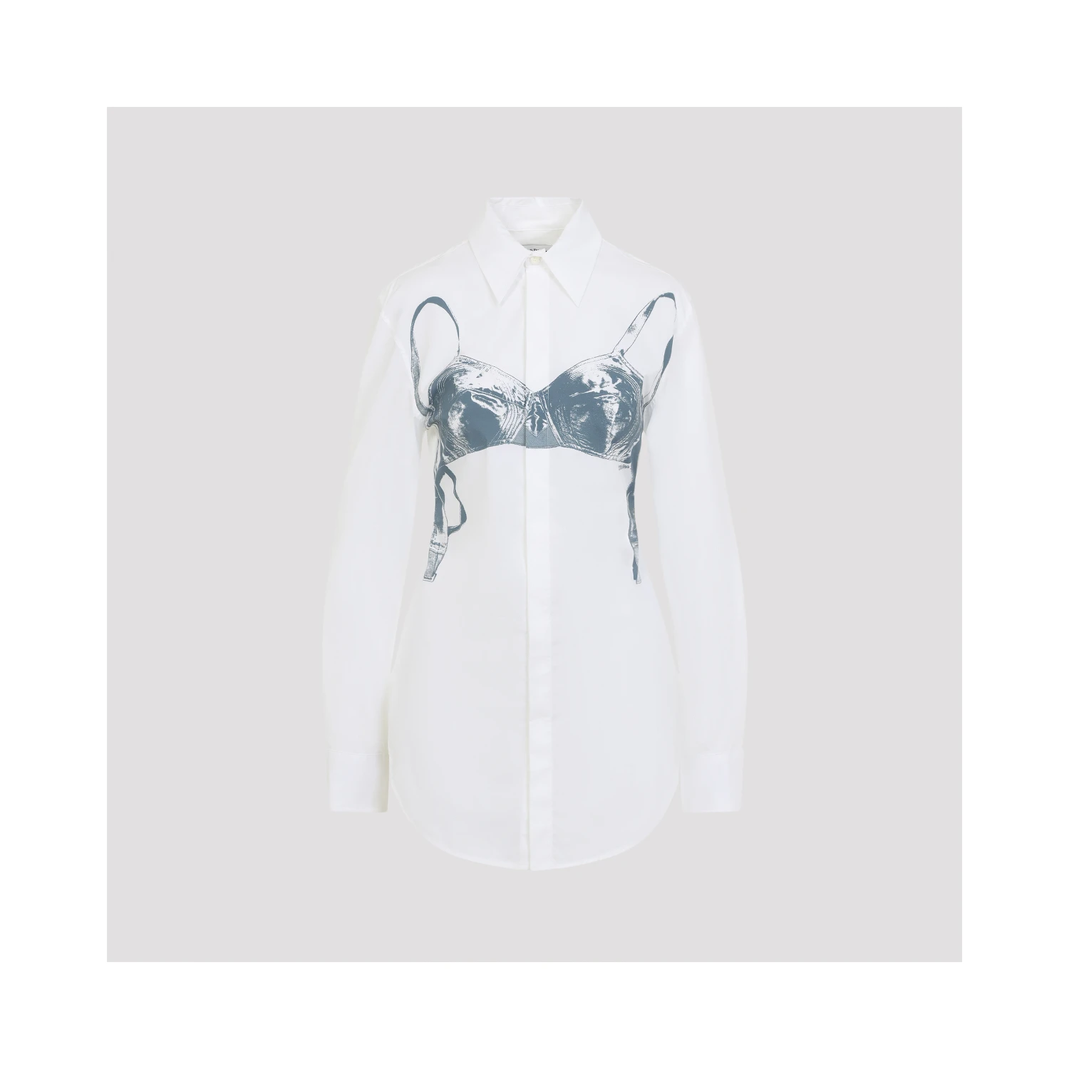 Jean Paul Gaultier Scanned Bra Shirt