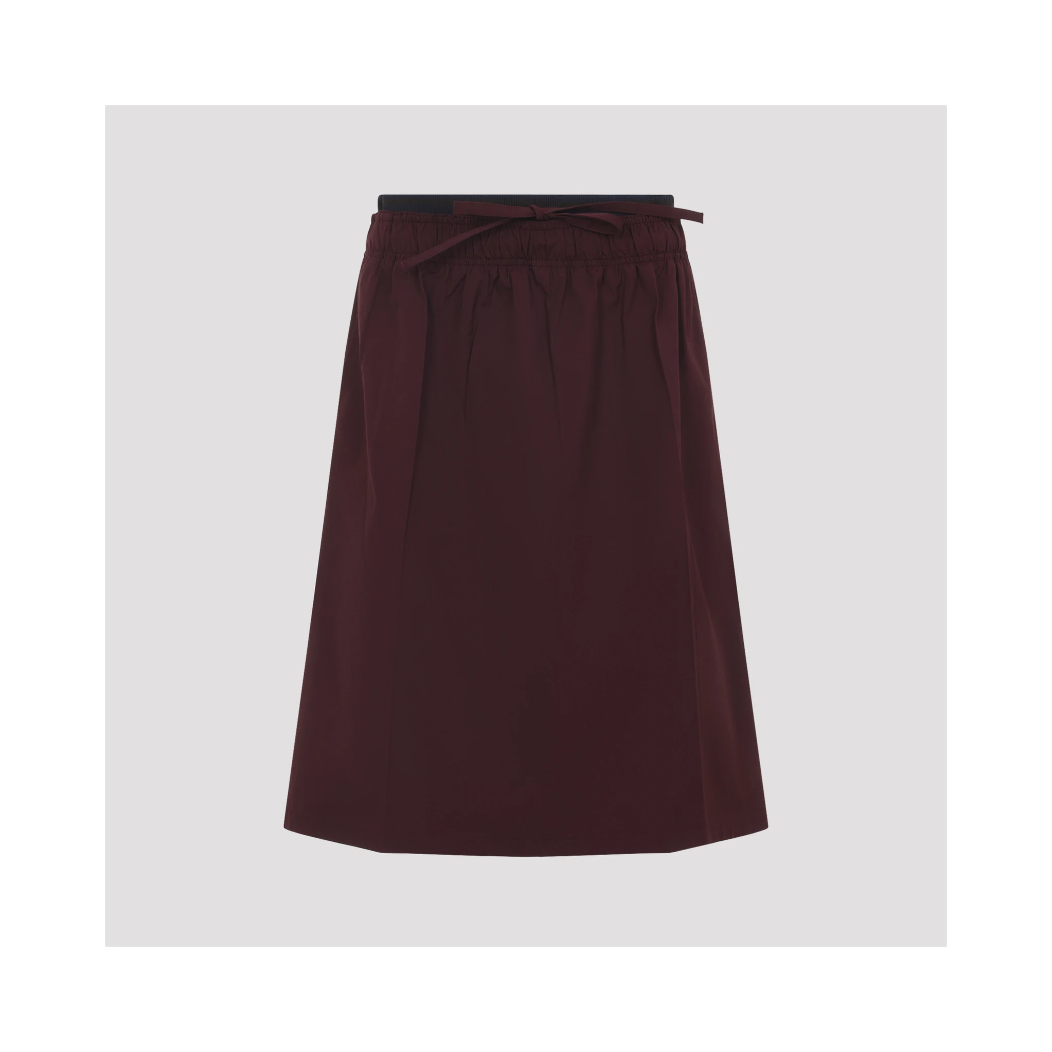 Prada Polyester Midi Skirt