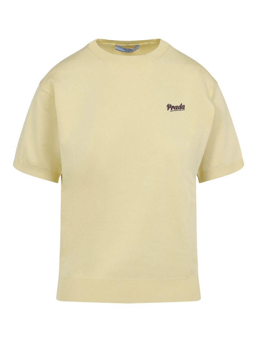 Prada Recycled Silk T-shirt