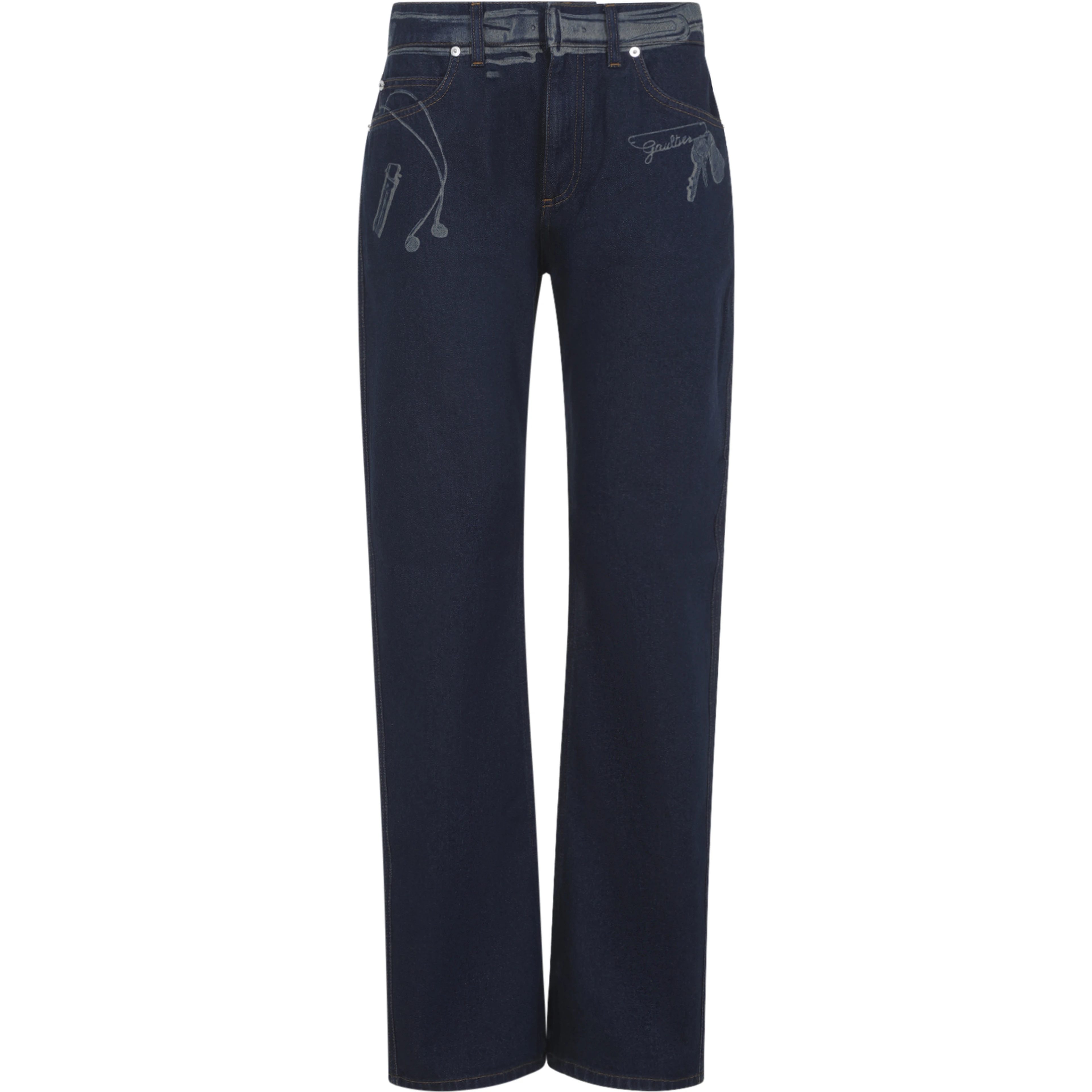 Jean Paul Gaultier Cotton Jeans