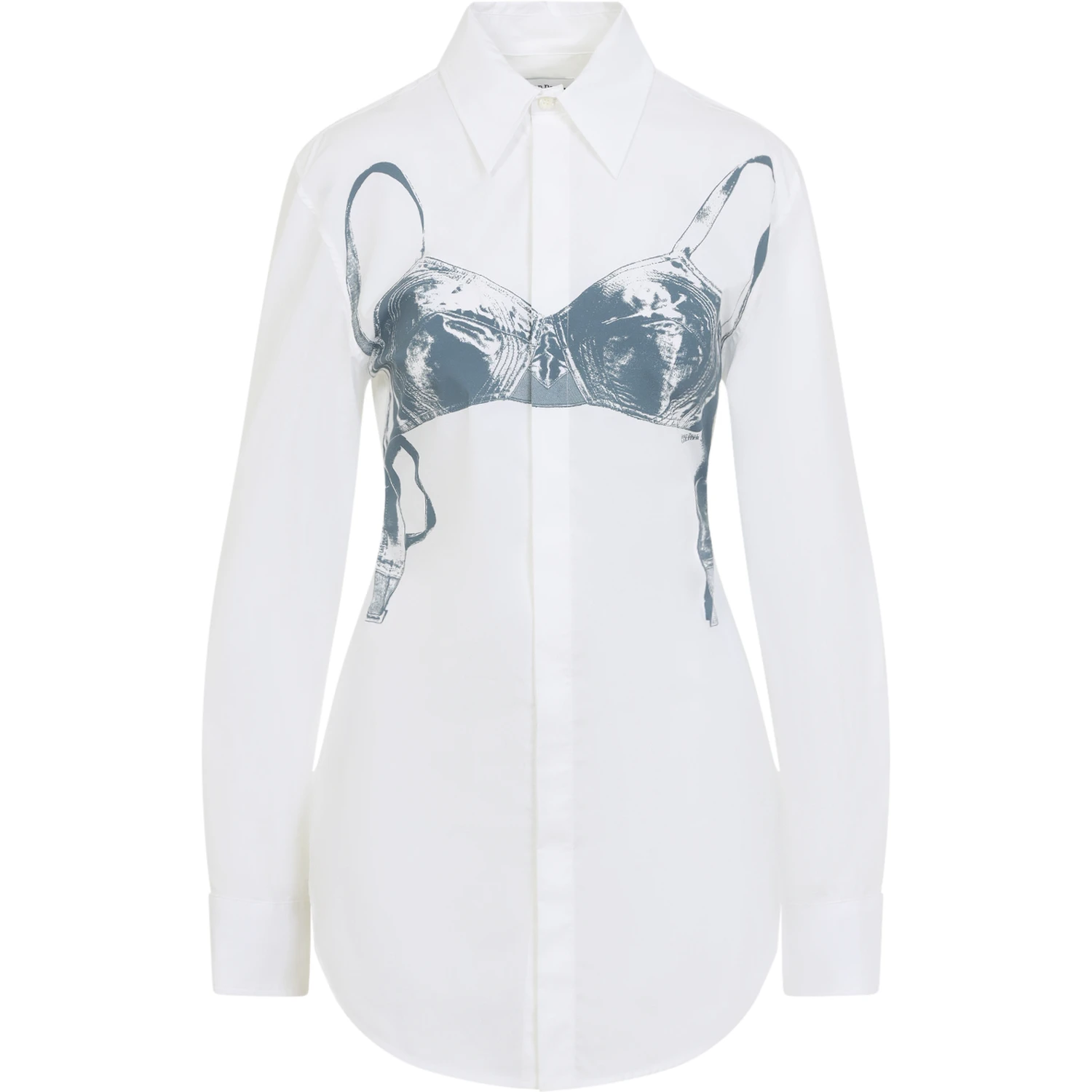 Jean Paul Gaultier Scanned Bra Shirt