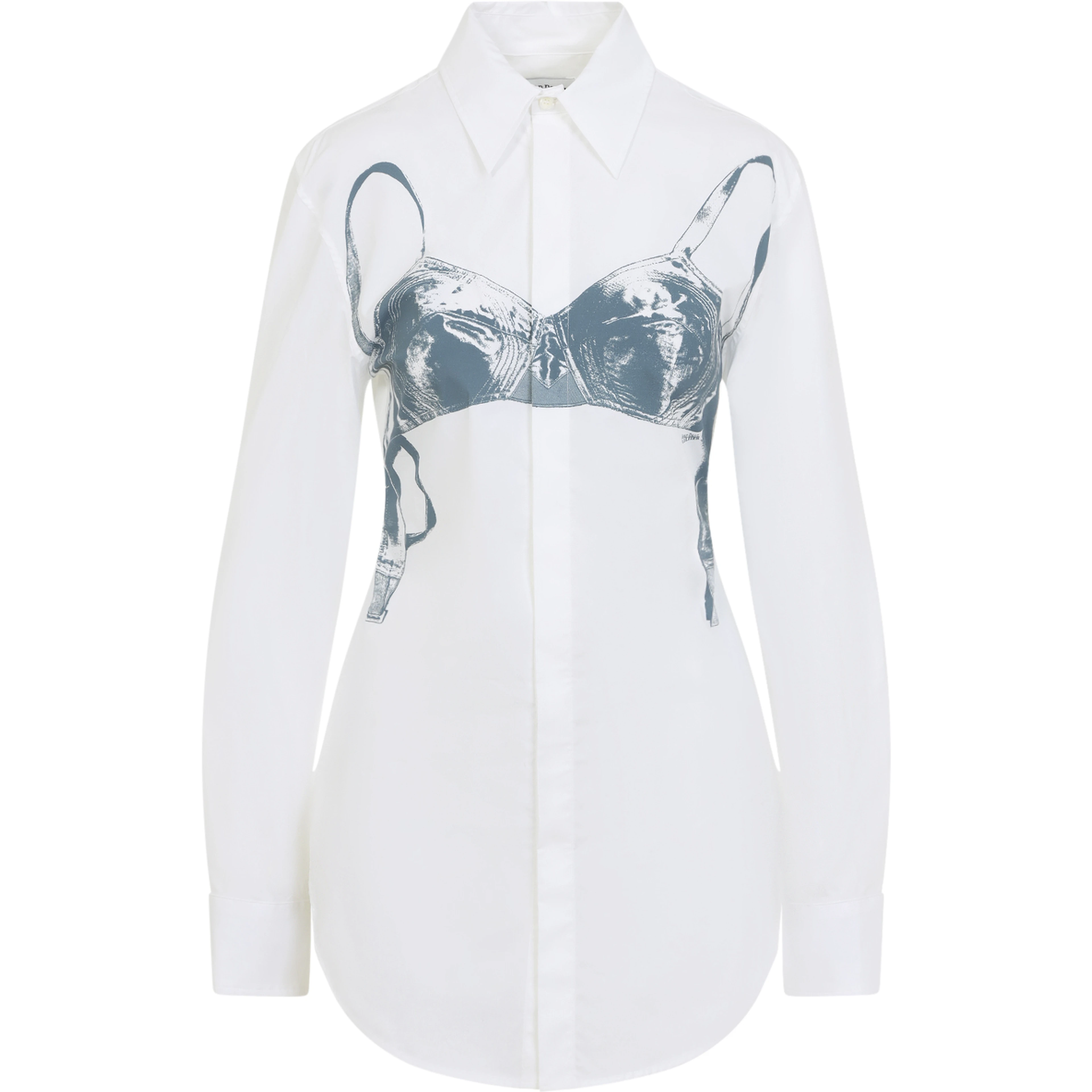 Jean Paul Gaultier Scanned Bra Shirt