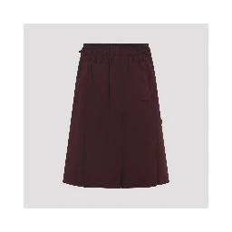 Prada Polyester Midi Skirt