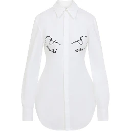 Jean Paul Gaultier Needless Flock Shirt