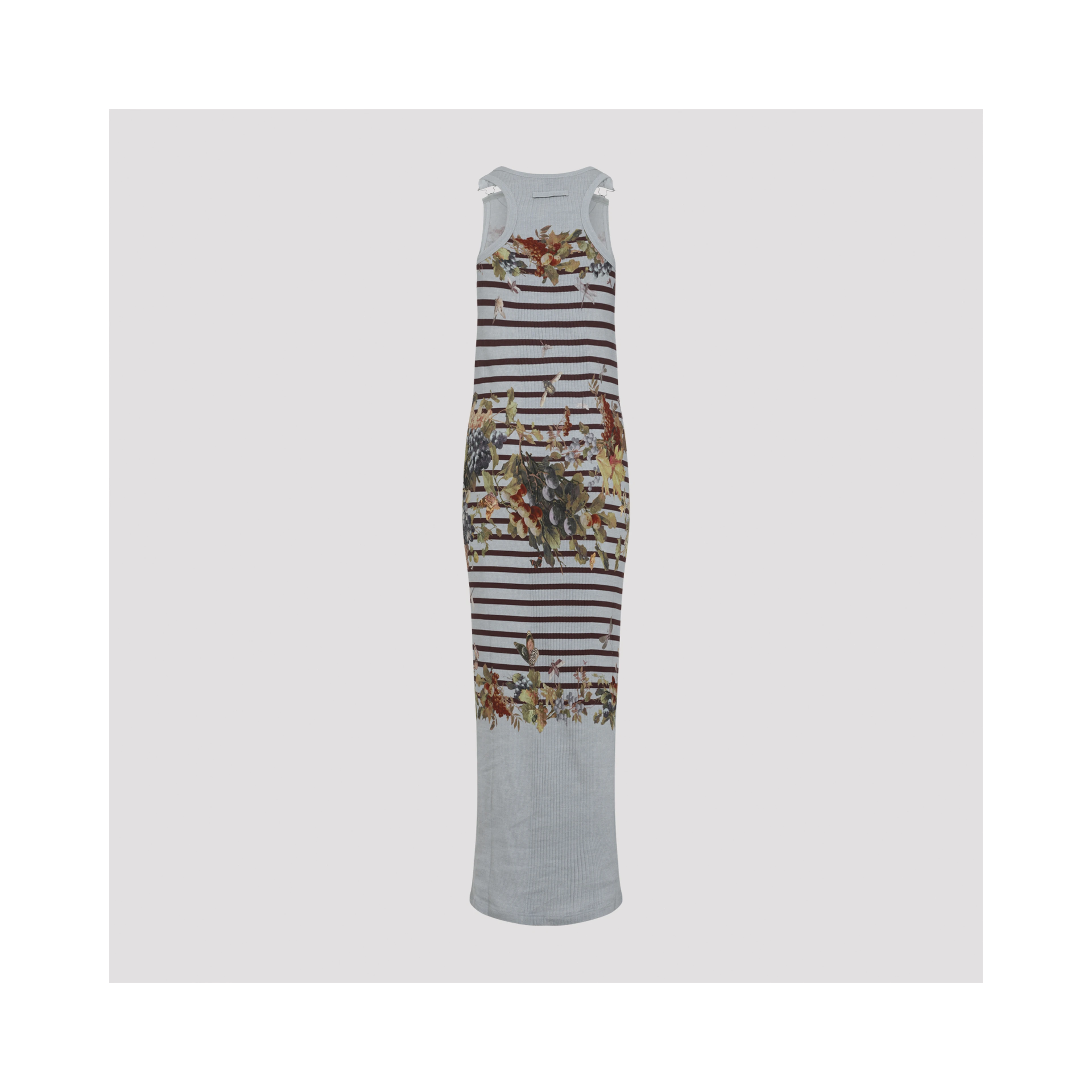 Jean Paul Gaultier Mariniere Grape Long Dress