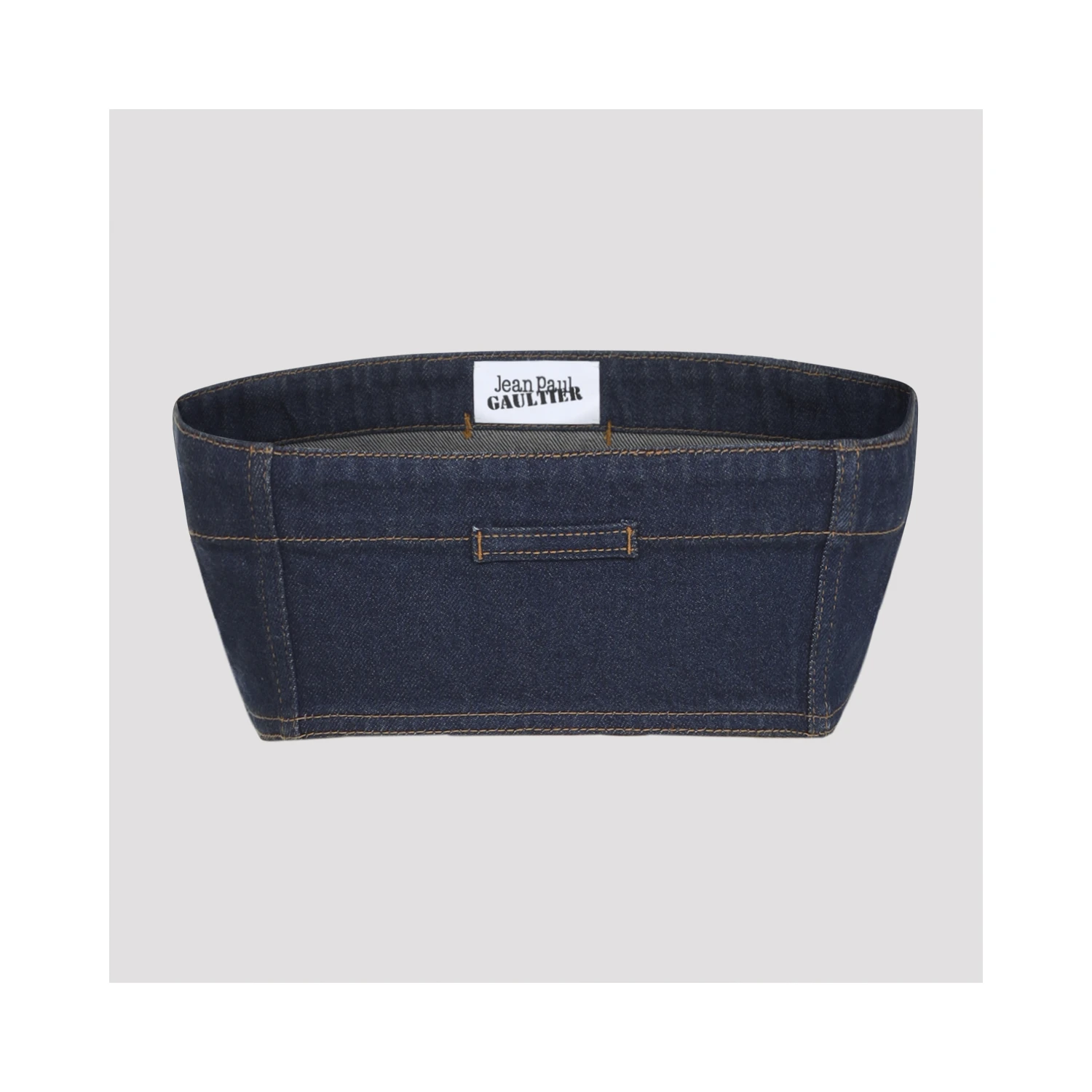 Jean Paul Gaultier Denim Bra Top
