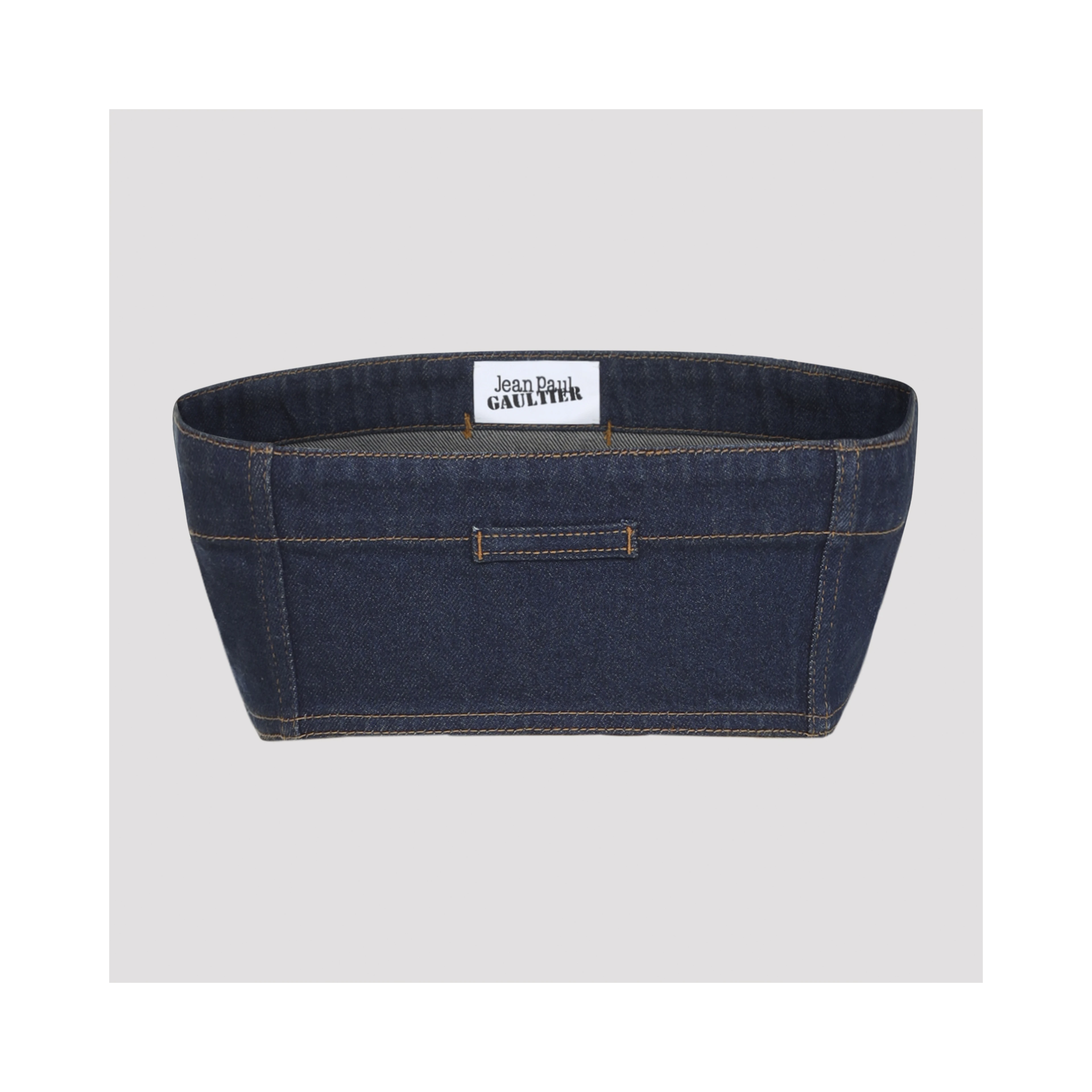 Jean Paul Gaultier Denim Bra Top