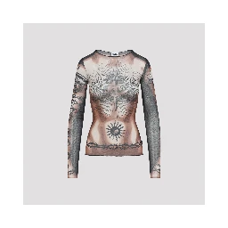 Jean Paul Gaultier Safe Sex Tattoo Top