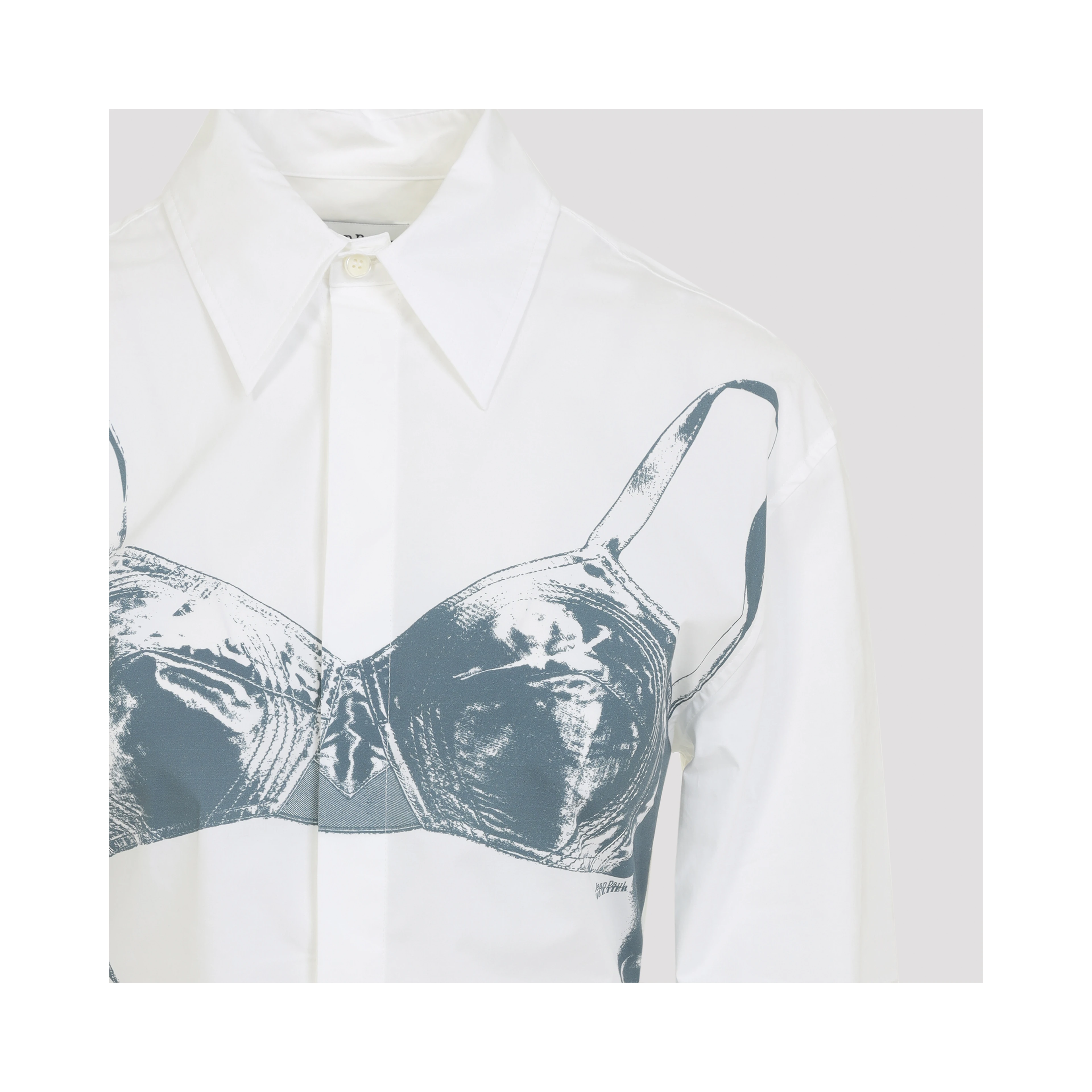Jean Paul Gaultier Scanned Bra Shirt