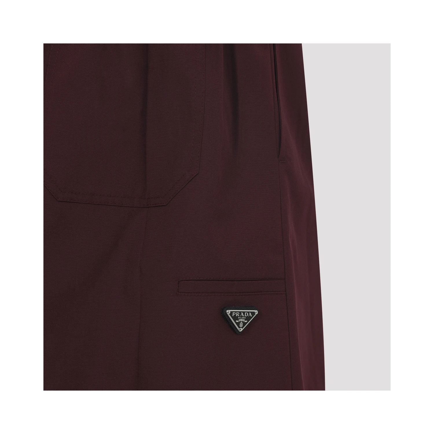 Prada Polyester Midi Skirt
