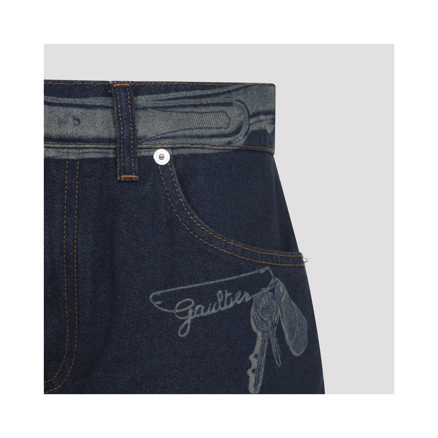 Jean Paul Gaultier Cotton Jeans