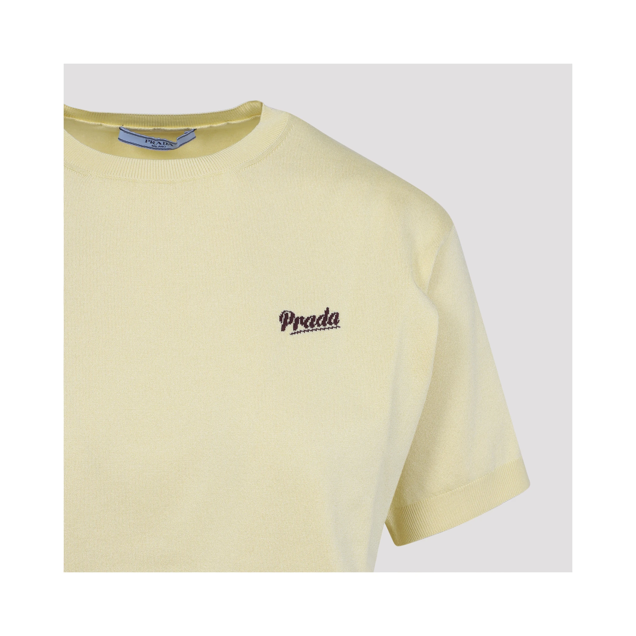 Prada Recycled Silk T-shirt
