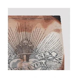 Jean Paul Gaultier Safe Sex Tattoo Midi Skirt