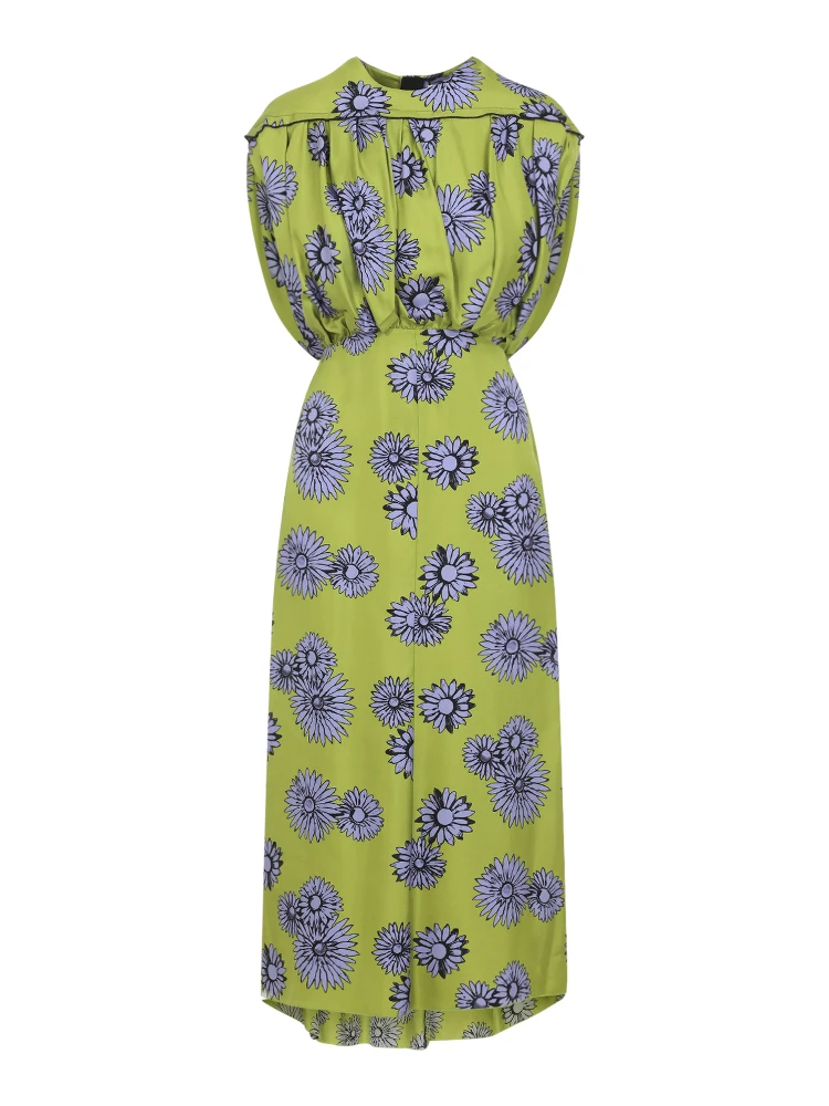 Lanvin Printed Draped Top Dress alternative