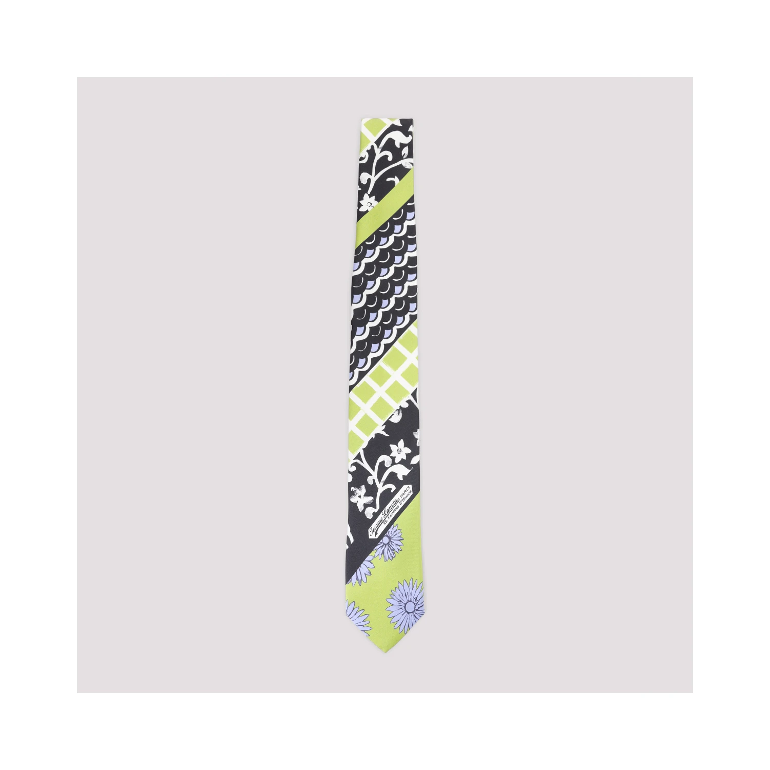 Lanvin Patchwork Tie