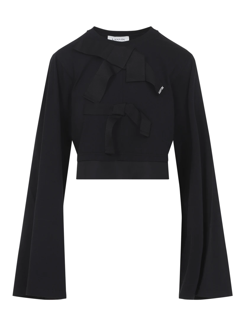 Lanvin Grosgrain Top