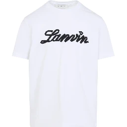 Lanvin Embroidered Logo T-Shirt