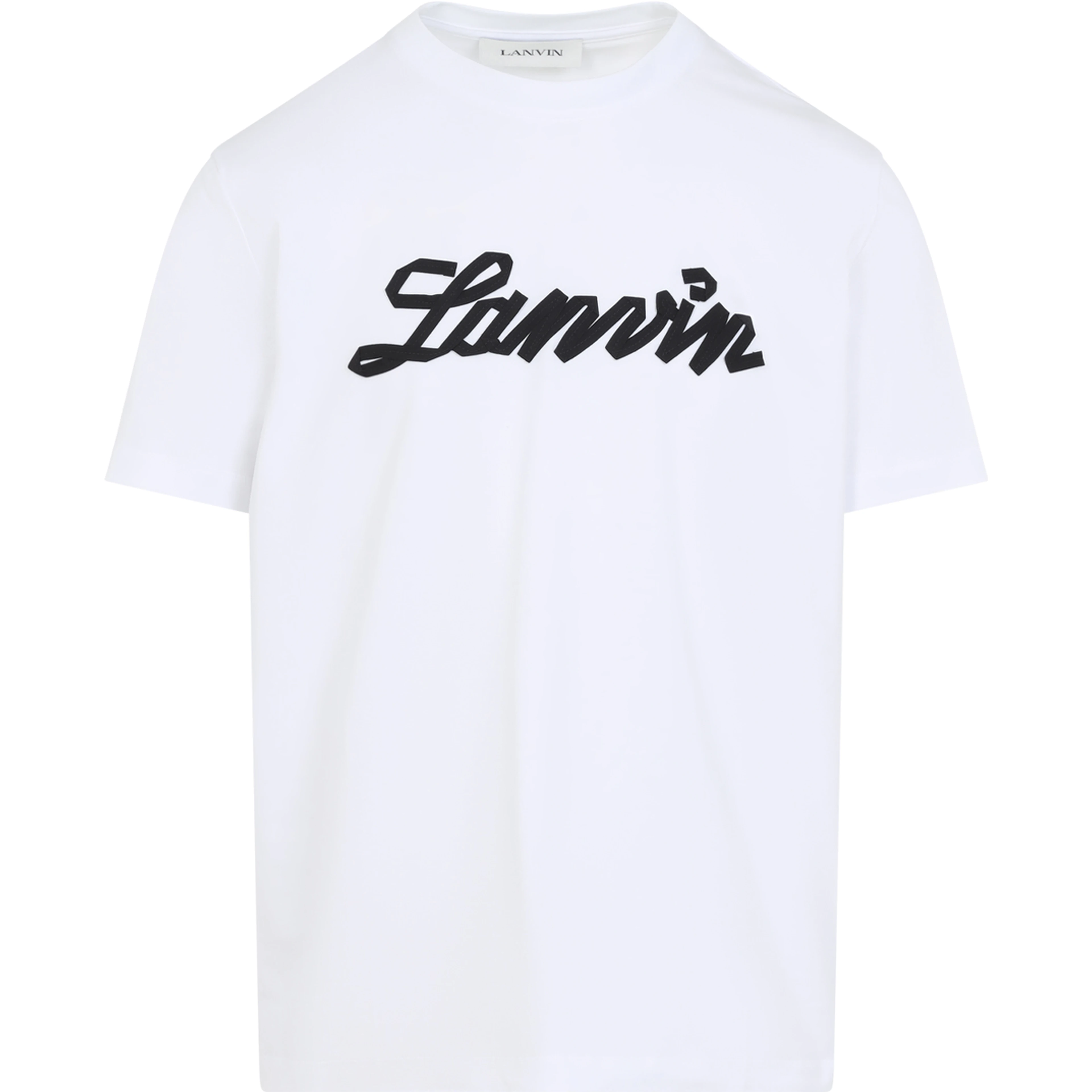 Lanvin Embroidered Logo T-Shirt