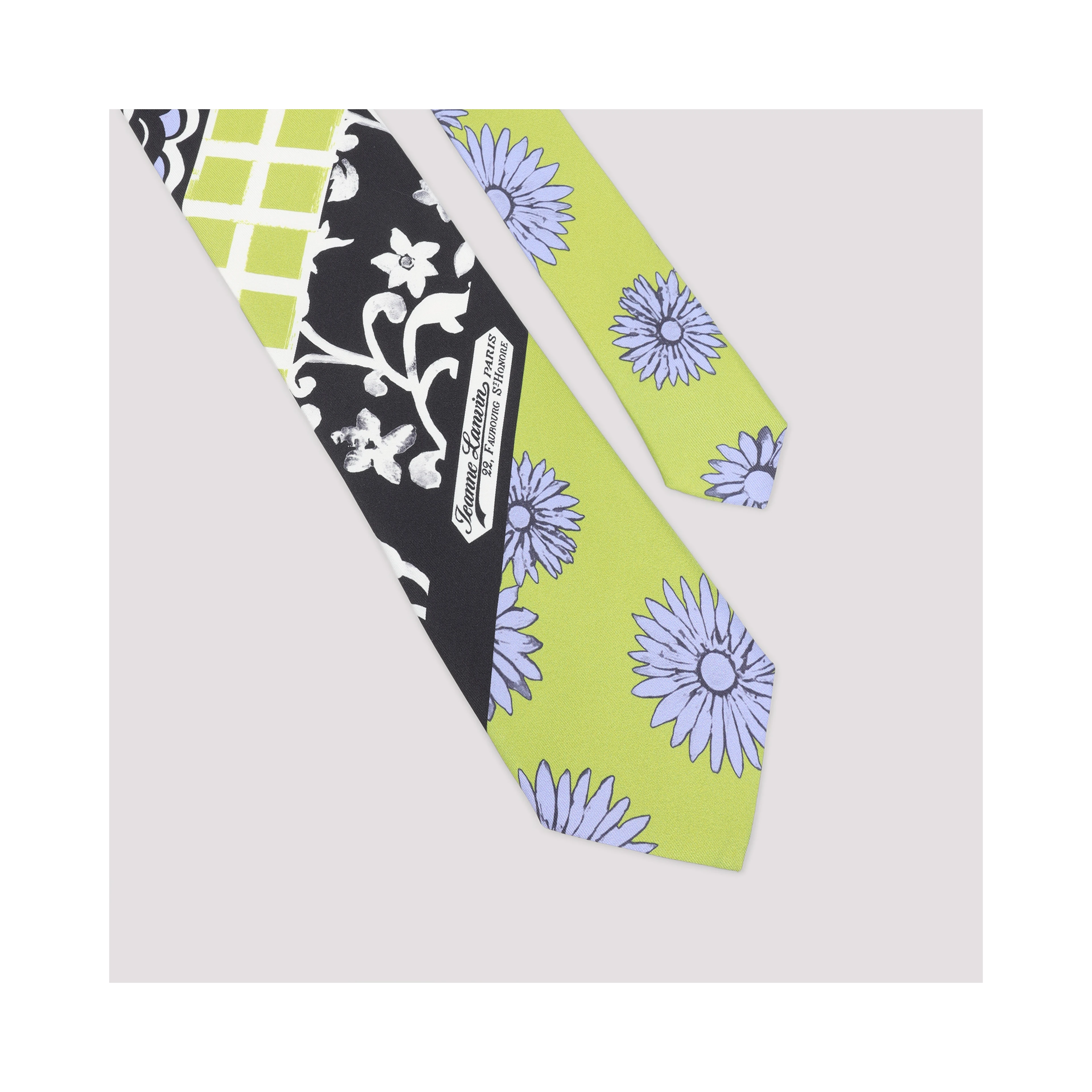 Lanvin Patchwork Tie
