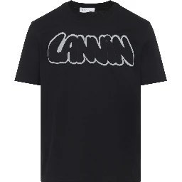 Lanvin Embroidered Logo T-shirt