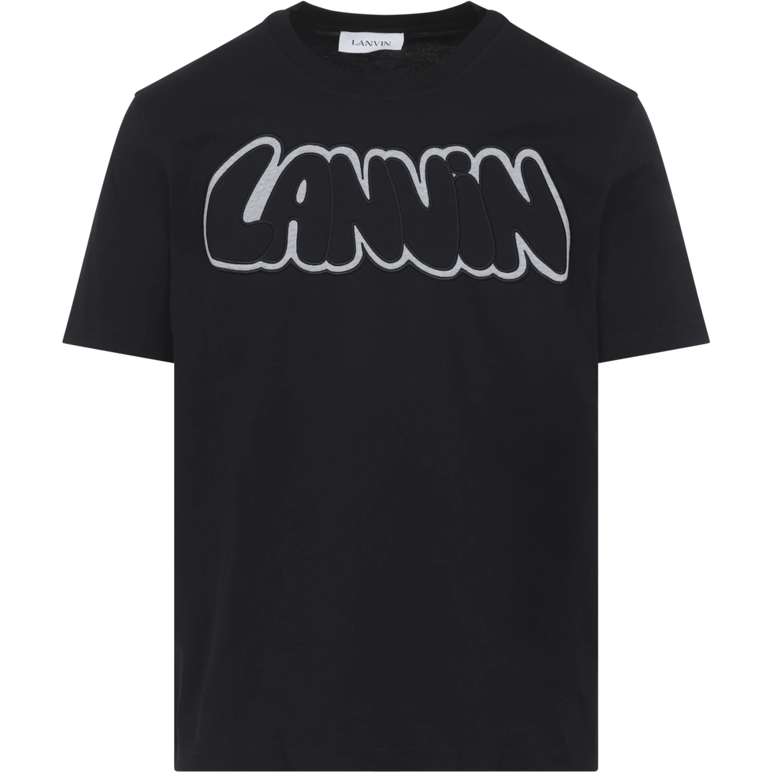Lanvin Embroidered Logo T-shirt