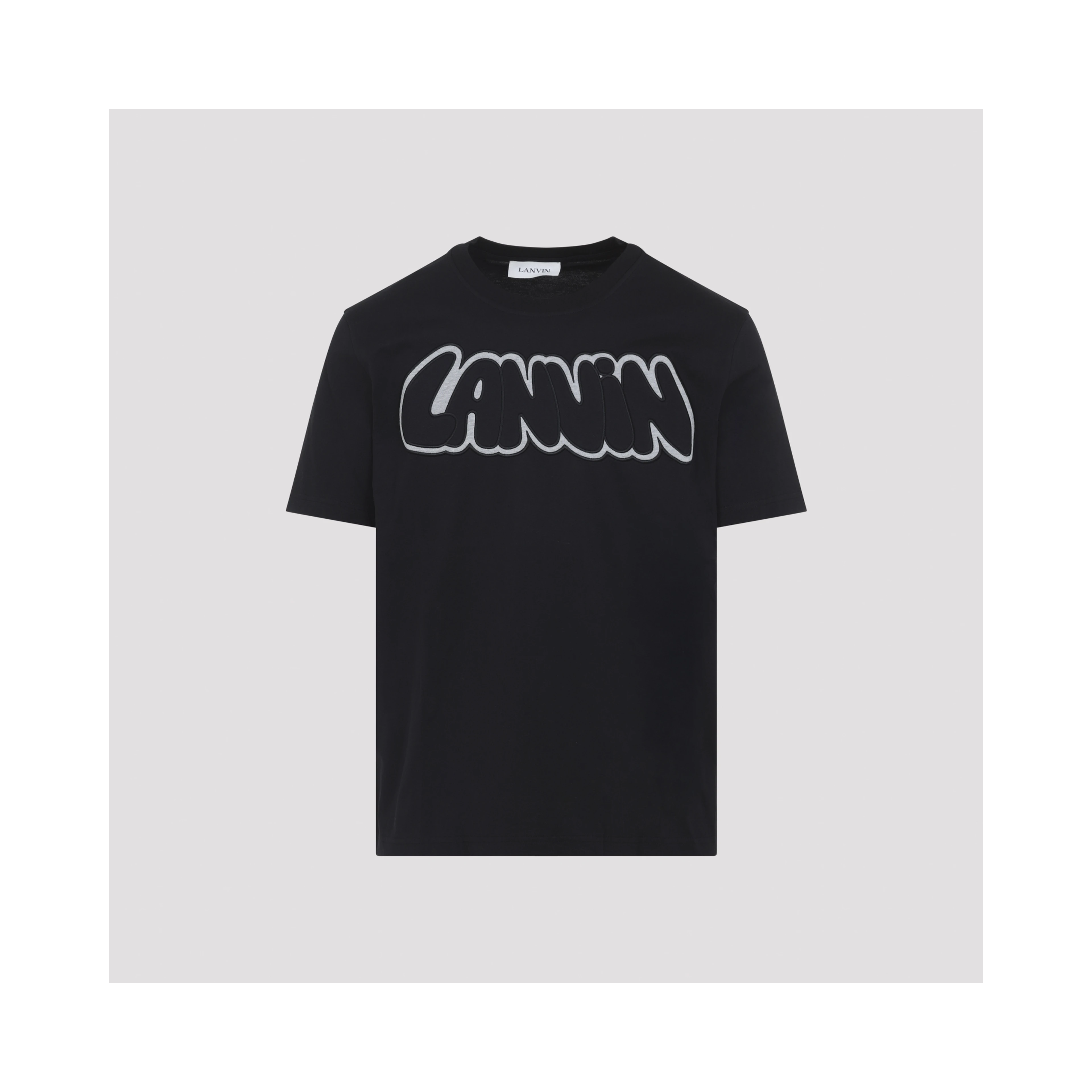 Lanvin Embroidered Logo T-shirt