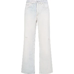 Jeans Washed In Cotone