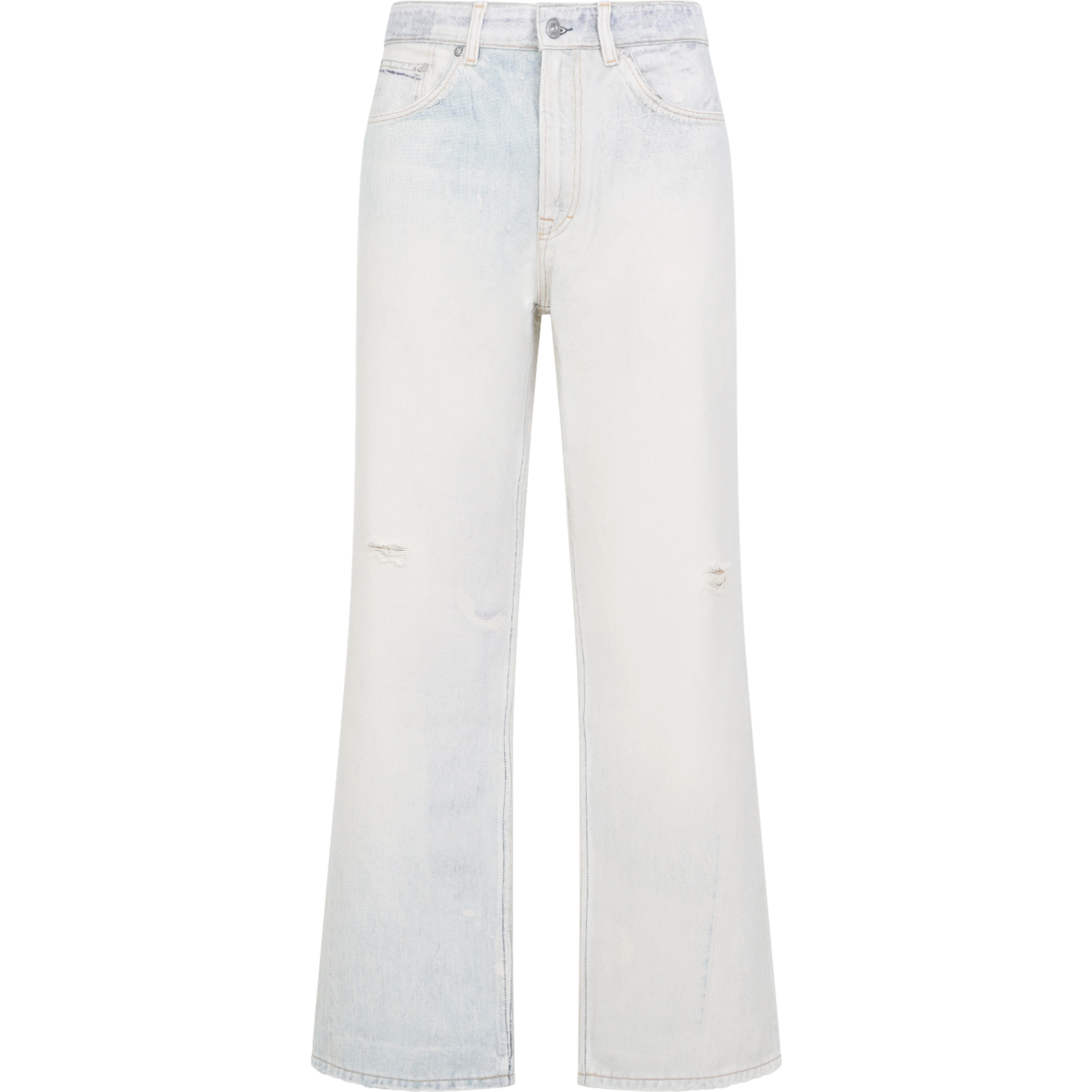 Jeans Washed In Cotone