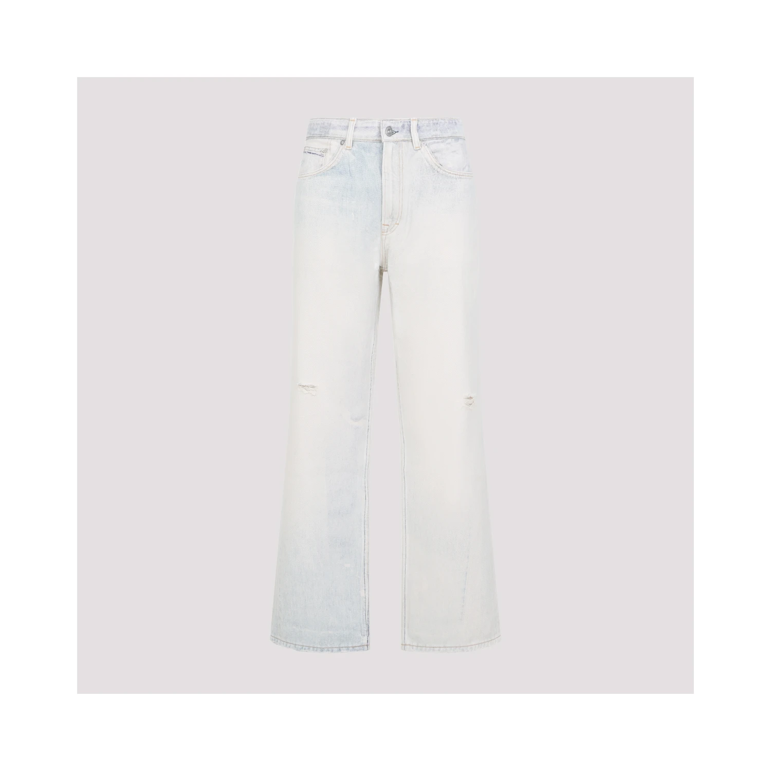 Jeans Washed In Cotone