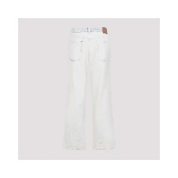 Jeans Washed In Cotone