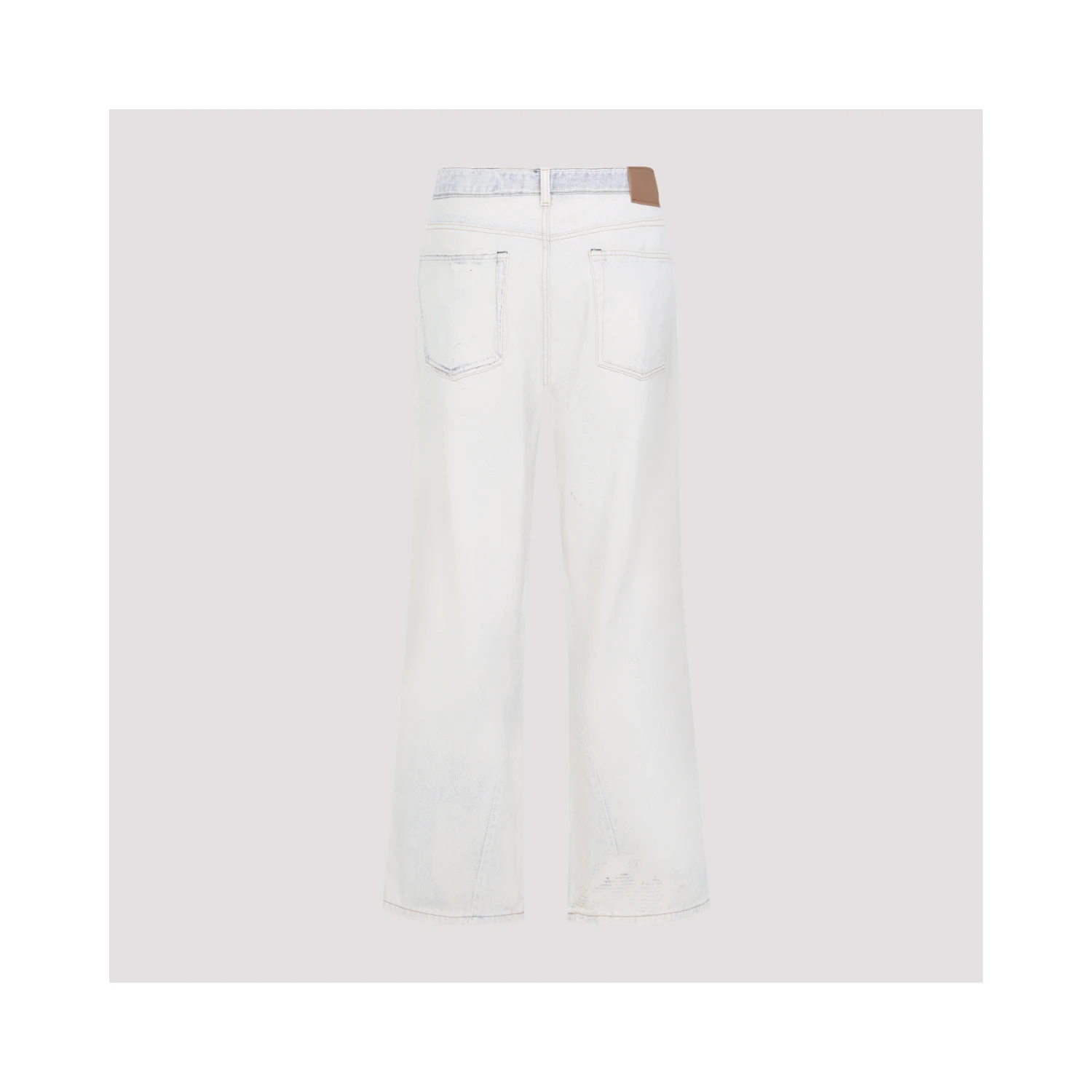 Jeans Washed In Cotone