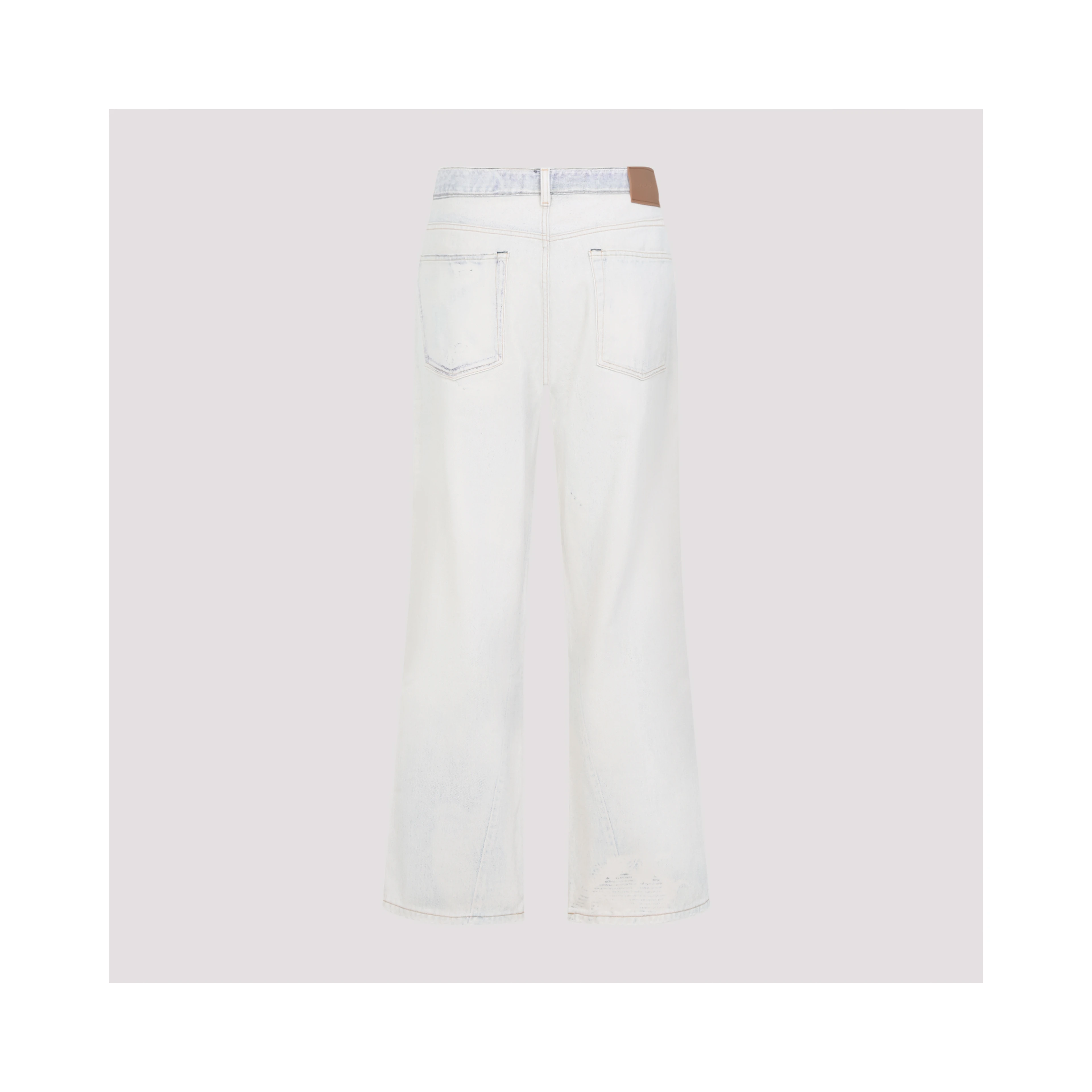 Jeans Washed In Cotone