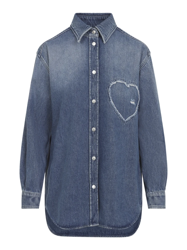 Moschino Heart Denim Shirt alternative