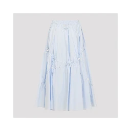 Moschino Cotton Midi Skirt
