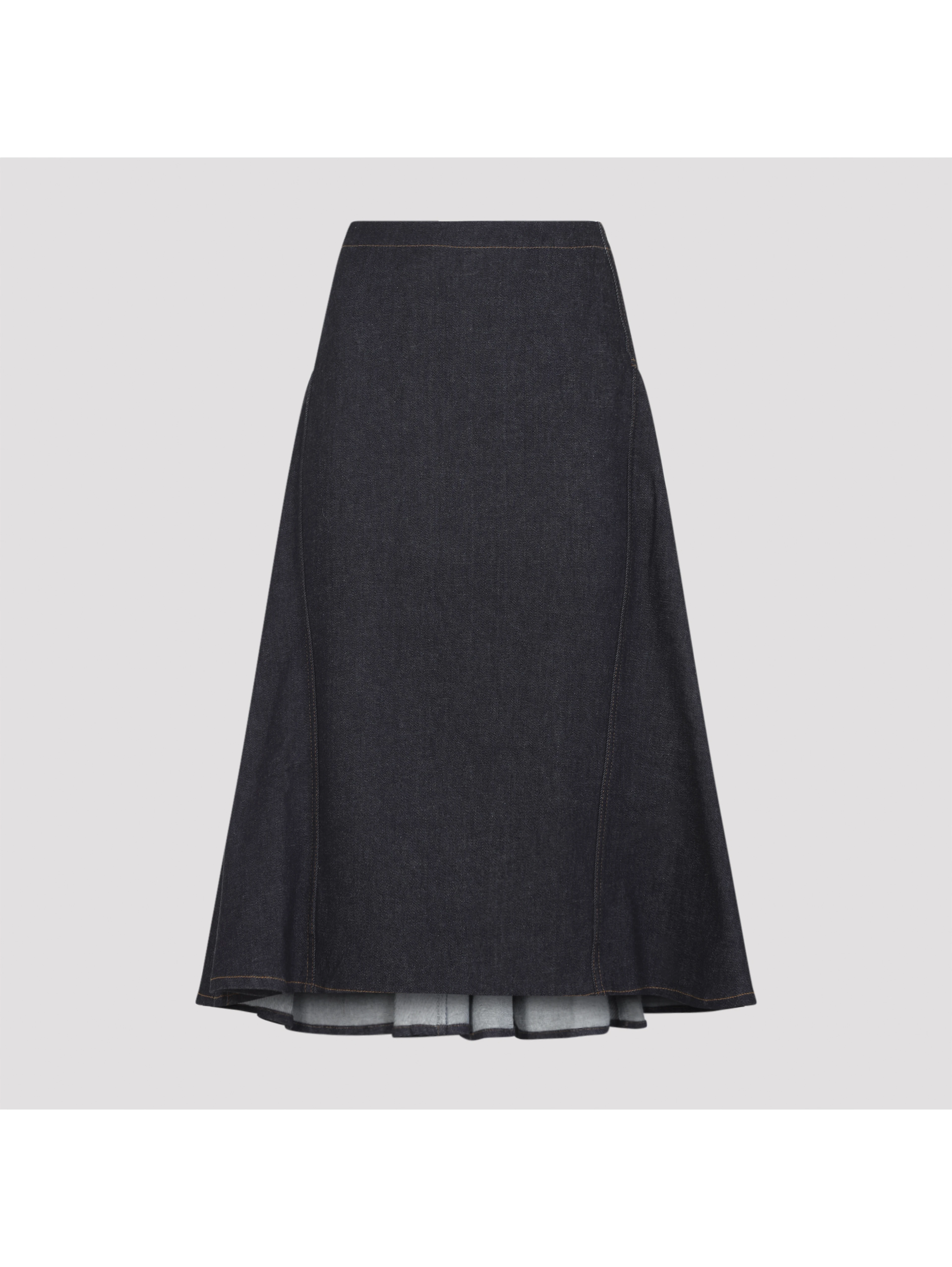 Jacquemus La Jupe De-Nimes Lavoir Midi Skirt