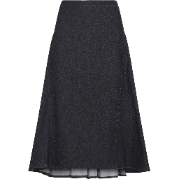 Jacquemus La Jupe De-Nimes Lavoir Midi Skirt