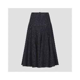 Jacquemus La Jupe De-Nimes Lavoir Midi Skirt