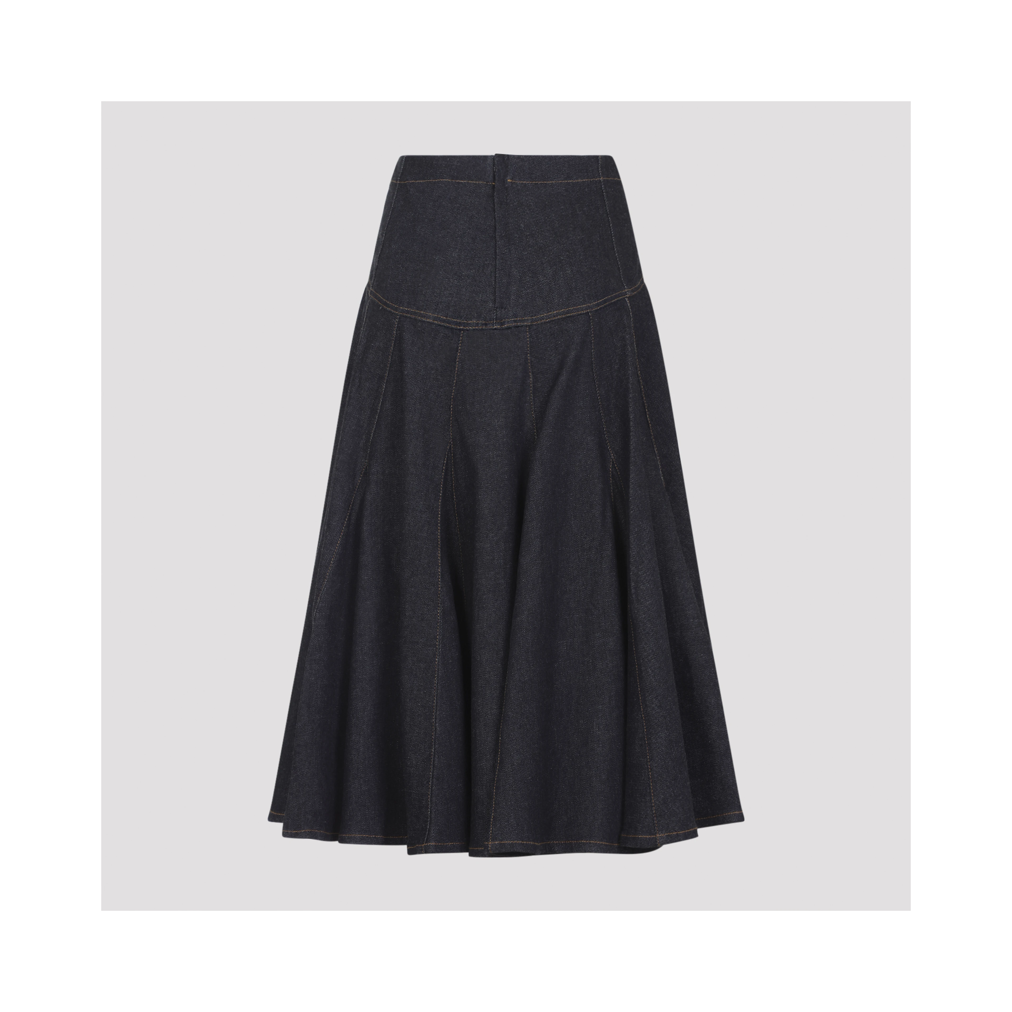 Jacquemus La Jupe De-Nimes Lavoir Midi Skirt