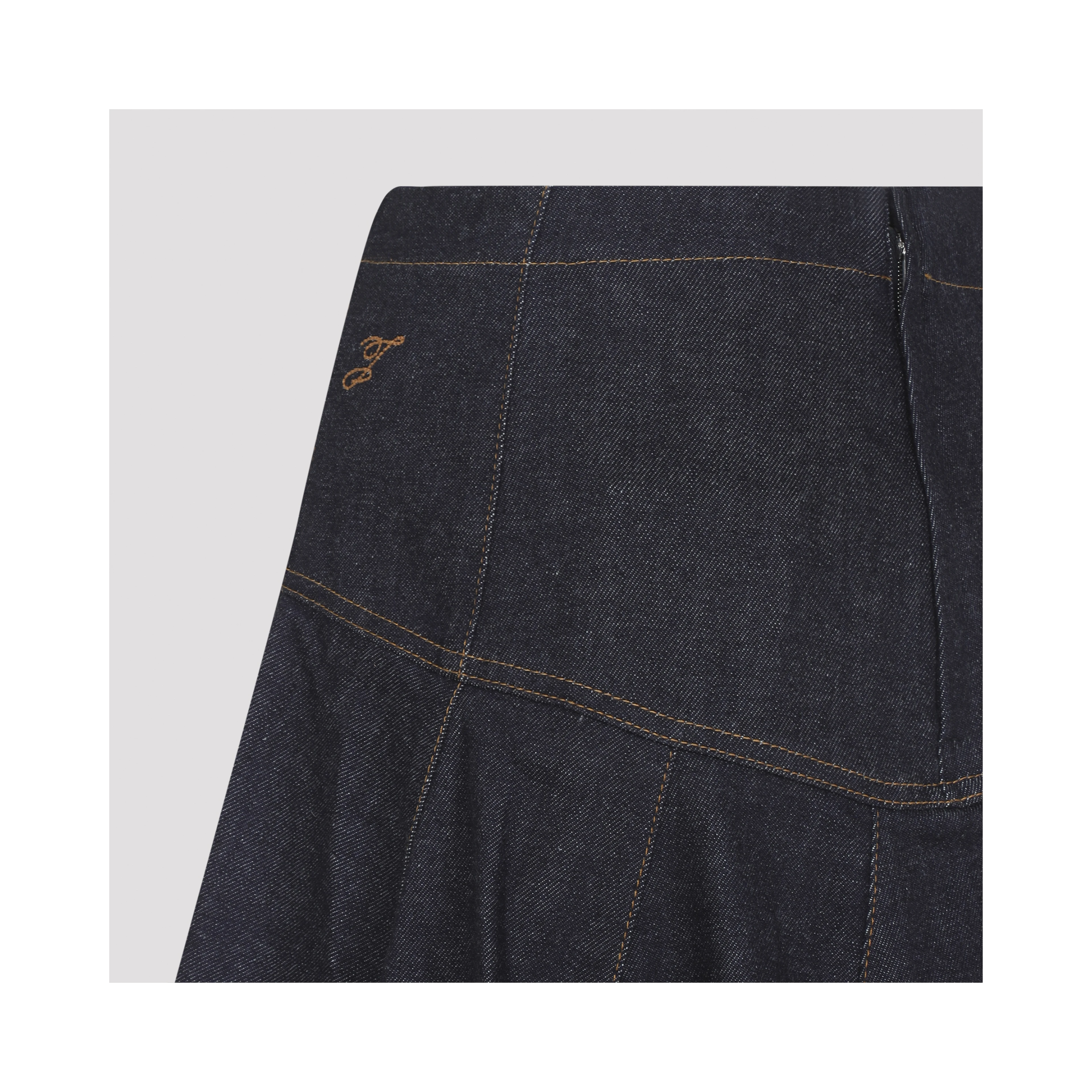 Jacquemus La Jupe De-Nimes Lavoir Midi Skirt