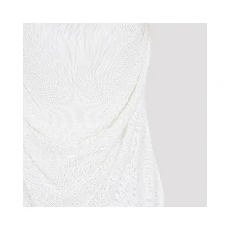 Jacquemus La Robe Maille Plumetis Long Dress