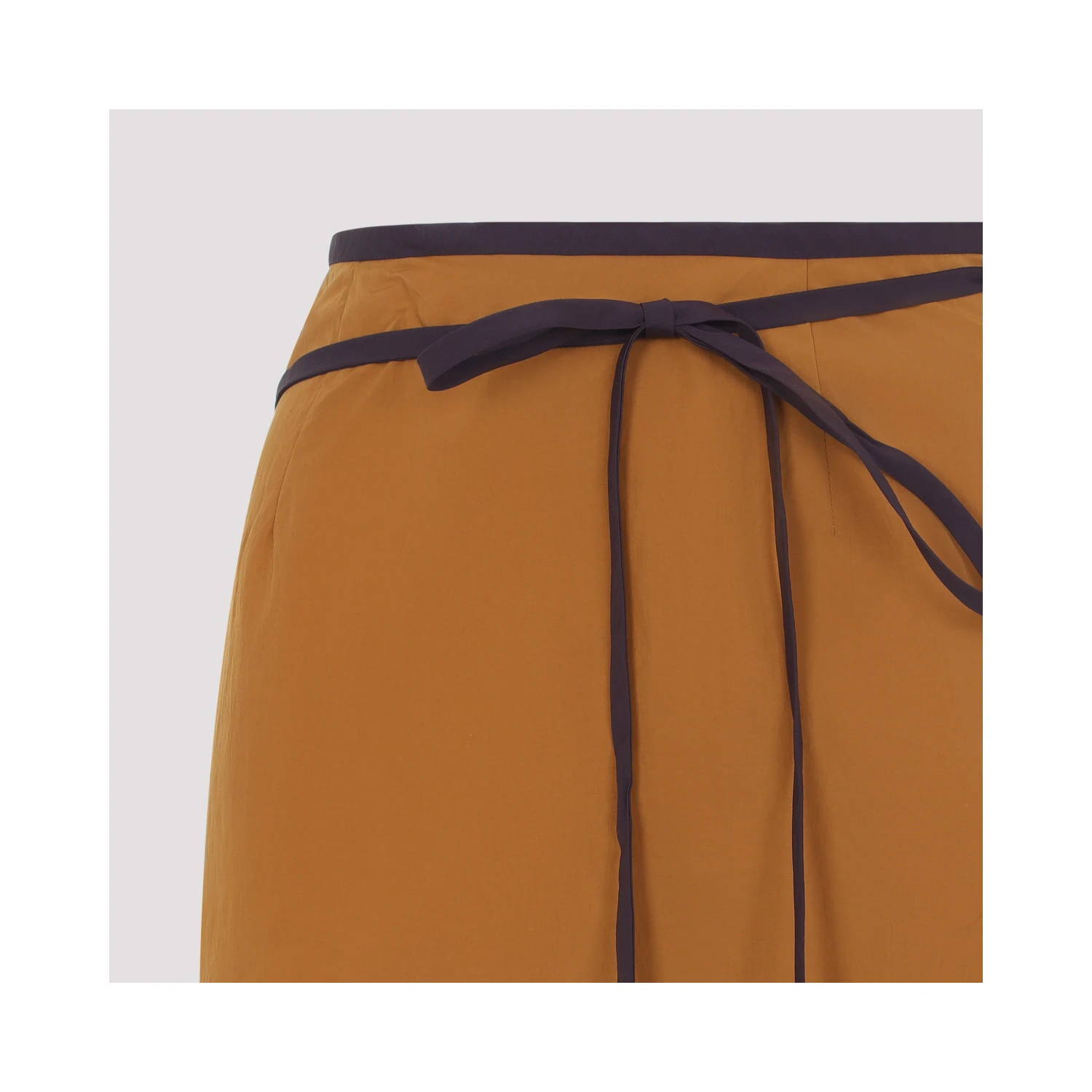 Saint Laurent Nylon Midi Skirt